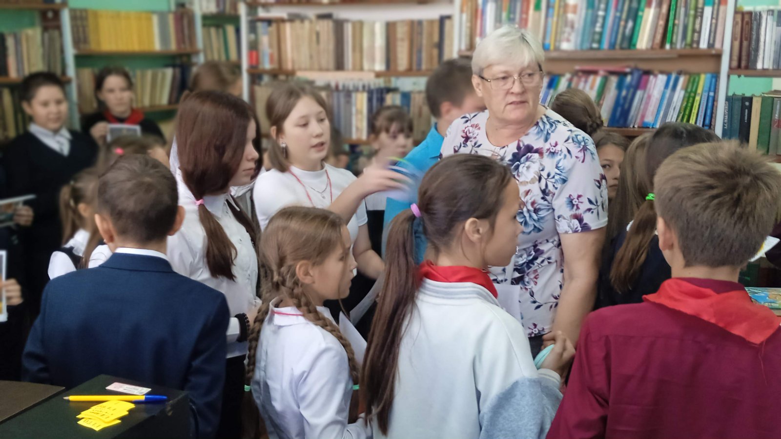 Эстафета книжного чтения.